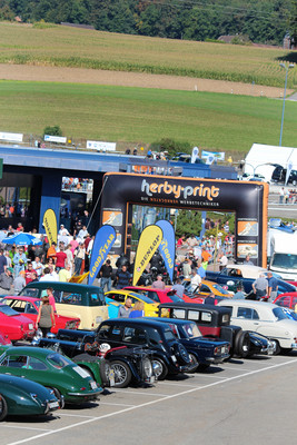 Fahrerlager am Oldtimer Grand Prix Safenwil 2013