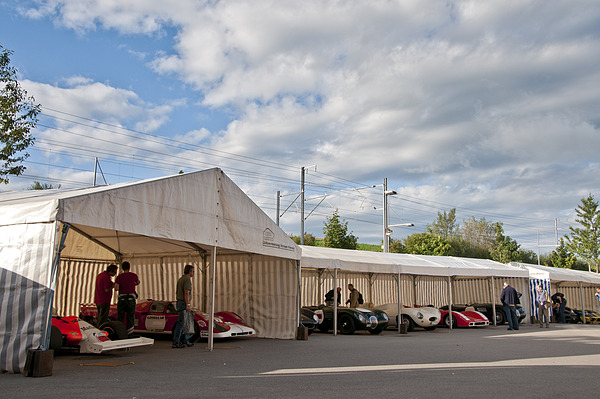 Fahrerlager der Rennwagen - Impressionen vom GP Suisse 2012