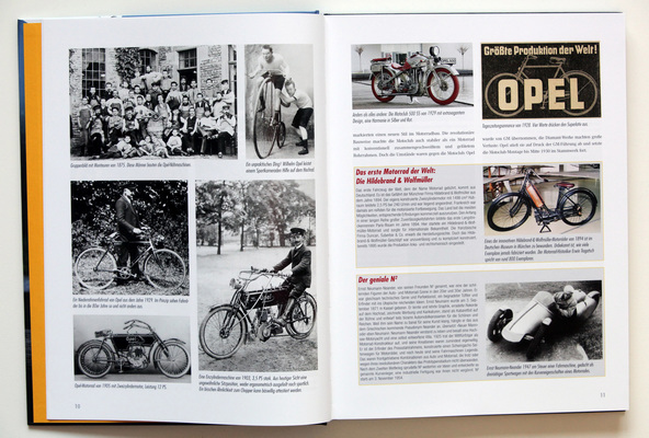 Bild Fahrräder und Motorräder - Buch "Opel – Nur Fliegen ist schöner"