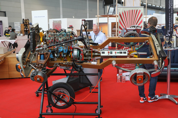 Fahrschulmodell aus den Fünfzigerjahren - alles funktioniert - Klassikwelt Bodensee 2023