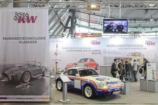 Fahrwerksverbesserungen sind auch an einem Porsche möglich - Retro Classics Stuttgart 2017