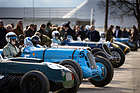 Fahrzeugaufstellung für das Rennen um den Parnell Cup - Goodwood Members Meeting 2016