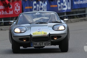 Fahrzeuge der Bosch Boxberg Klassik Rallye am Solitude Revival 2011