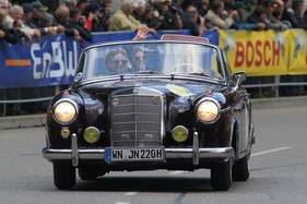 Fahrzeuge der Bosch Boxberg Klassik Rallye am Solitude Revival 2011