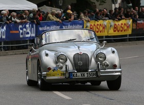 Fahrzeuge der Bosch Boxberg Klassik Rallye am Solitude Revival 2011