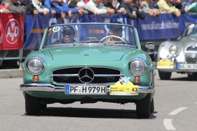 Fahrzeuge der Bosch Boxberg Klassik Rallye am Solitude Revival 2011