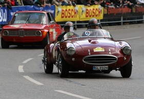 Fahrzeuge der Bosch Boxberg Klassik Rallye am Solitude Revival 2011