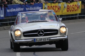 Fahrzeuge der Bosch Boxberg Klassik Rallye am Solitude Revival 2011