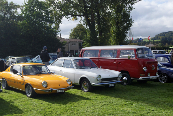 Bild: Falscher Fiat neben echtem Fiat: Bertone Racer Berlinetta und 124 Sport Coupé – FNA-Jahrestreffen 2024