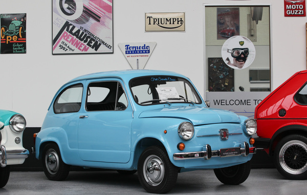 Fand keinen neuen Liebhaber der Fiat 600 Zastava - Versteigerung der Oldtimer Galerie Toffen am 20. Oktober 2018