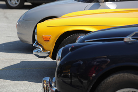 Farben und Formen über die Jahre - British Car Meeting in Mollis am 28. August 2016