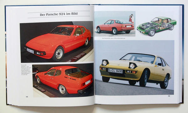 Farbstrecke zum Porsche 924 - Buch "Porsche 924 / 944 / 968"