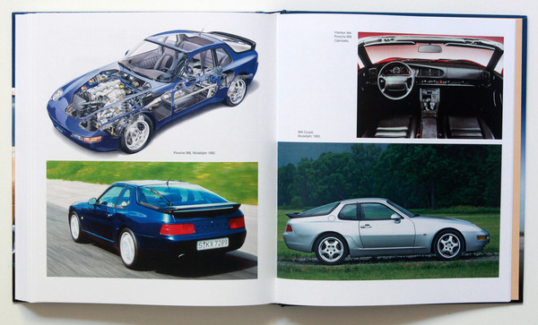 Farbstrecke zum Porsche 968 - Buch "Porsche 924 / 944 / 968"