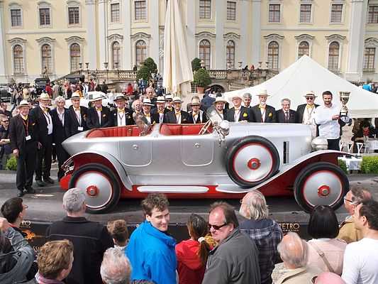 Bild Farman A 6 B Super Sport Torpedo (1921) - Concours d ́Elégance „Best of Show“ - an der Veranstaltung "Retro Classics meets Barock" 2013