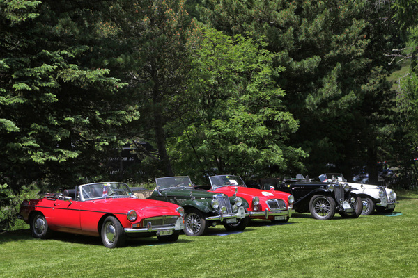 Bild Fast 30 Jahre MG-Sportwagen-Tradition - 27. BCCM St. Moritz 2021