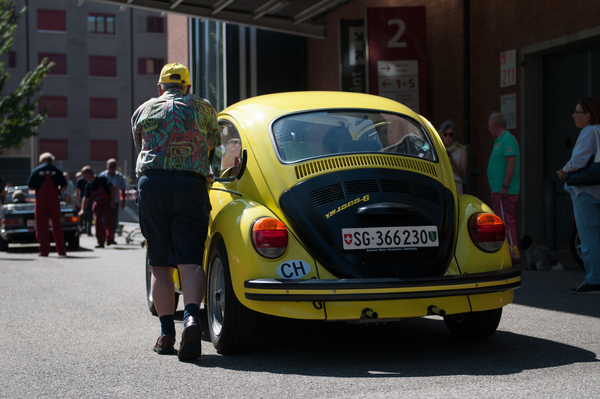 Fast wie Dudu, dieser VW Käfer - RAID Suisse-Paris 2015