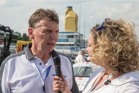 Fast wie damals - Christa Gierke-Wedel (oder Haas) interviews Eisenmann - Tourenwagen Classics anlässlich der Hockenheim Historic 2018