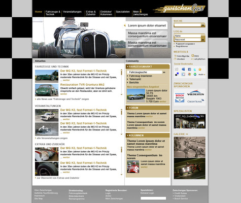 Februar 2010 - ein verworfener Designversuch