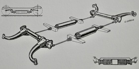 Federung des Citroën 2CV