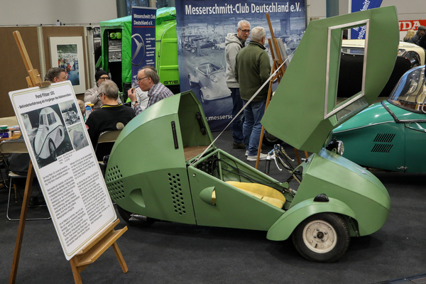 Fend Flitzer 101 (1951) - Behindertenfahrzeug und Vorläufer des Messerschmitts - Bremen Classic Motorshow 2023