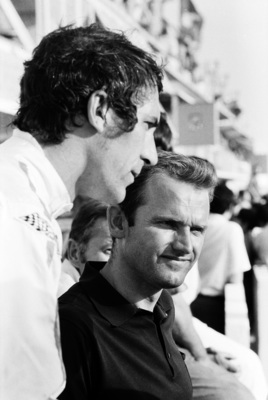 Image: Ferdinand Piëch (right) and Vic Elford (left) at Le Mans 1969