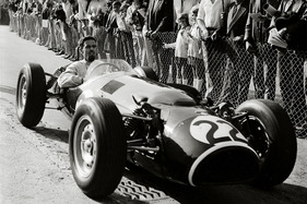 Ferguson P99 (1961) - Peter Westbury beim Bergrennen St. Ursanne-Les Rangiers von 1964