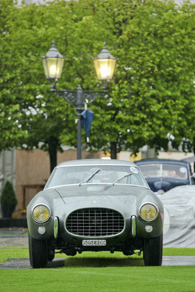 FerrarI 250 MM Pinin Farina Berlinetta (1953) - mit Nummer D1 im Concours d'Elégance an der Schloss Bensberg Classics 2015