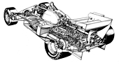 Bild: Ferrari 126 C3 (1983) – Schnittzeichnung