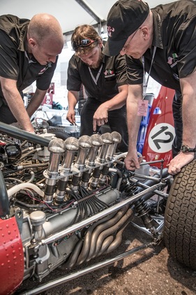 Ferrari 1512 (1965) - manchmal sehen sechs Augen mehr als zwei - Grand Prix Historique de Monaco 2014