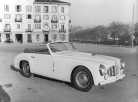 Ferrari 166 Inter Cabriolet (1949) - offered as lot 056 at the Bonhams Quail sale on August 19, 2022