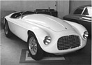 Ferrari 166 MM (1949) - mit Touring-Barchetta-Aufbau, am Genfer Autosalon 1949