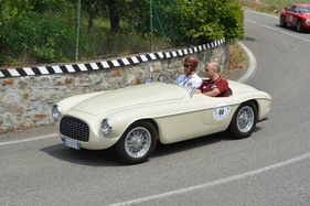 Ferrari 166 MM (1950) - am Bergrennen Vernasca Silver Flag 2014