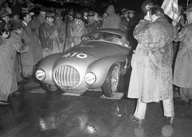Ferrari 166 MM/212 Export "Uovo" (1950) - an der Mille Miglia 1951