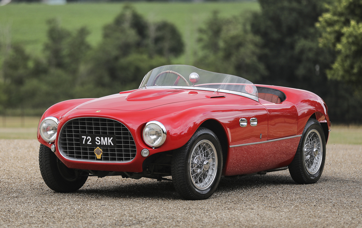 Ferrari 166 MM/53 Spider (1953) - als Lot 016 angeboten an der Gooding & Co London Versteigerung am 1. September 2023