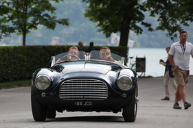 Ferrari 166 MM Barchetta Touring (1950) - am Concorso d'Eleganza Villa d'Este 2015 in der Klasse E "Gentlemen's Racers"