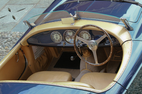 Ferrari 166 MM Barchetta Touring (1950) - am Concorso d'Eleganza Villa d'Este 2015 in der Klasse E "Gentlemen's Racers"