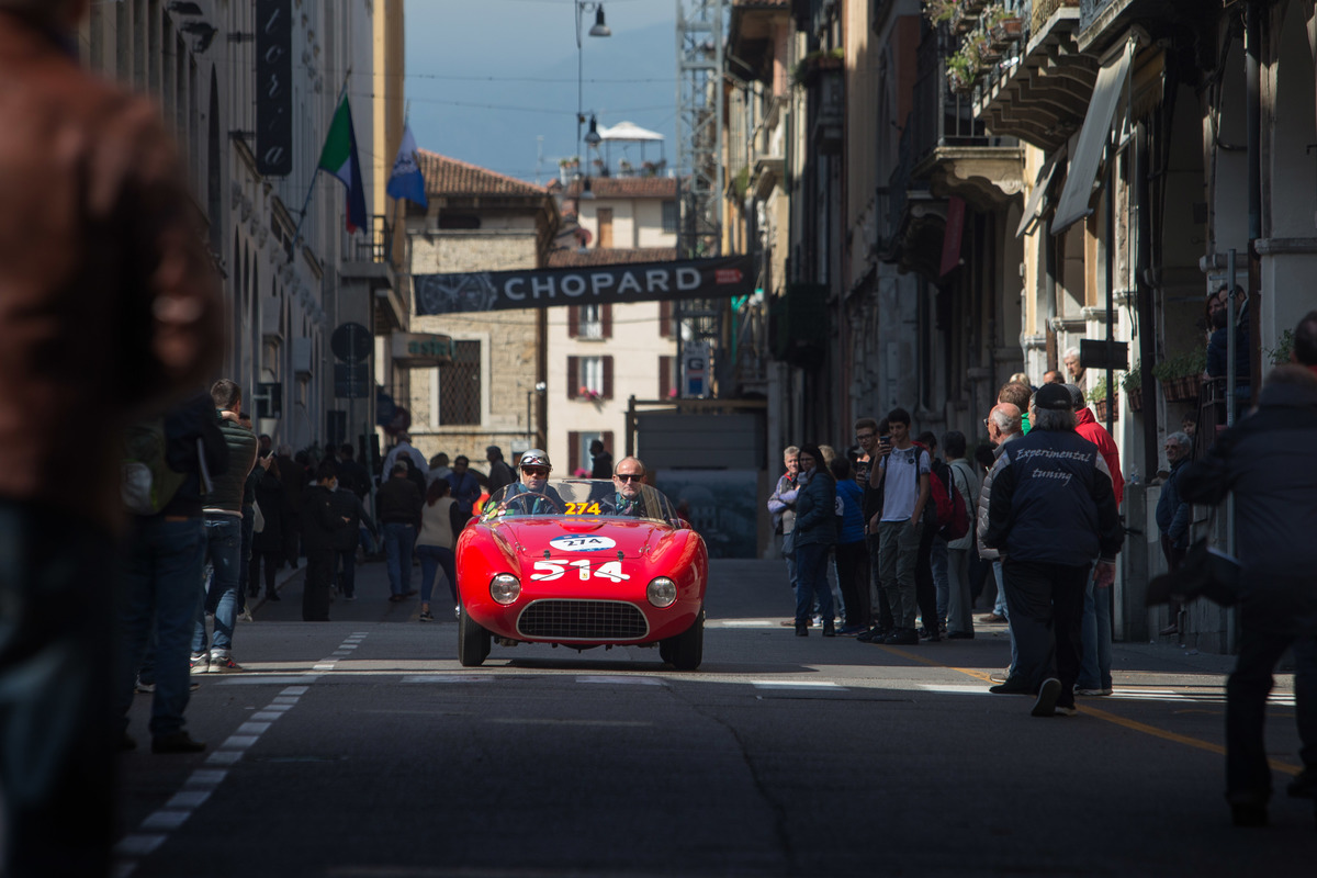 Ferrari 166 MM Spider Autodromo (1953) - an der Mille Miglia 2019