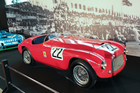 Ferrari 166 MM Touring (1949) - eingesetzt bei den 24 Stunden von Le Mans - Teil der Sammlung des ACO - Rétromobile Paris 2016