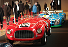 Ferrari 166 MM Touring (1949) - vor einem Matra in der Sonderschau "110 Jahre ACO" - Rétromobile Paris 2016