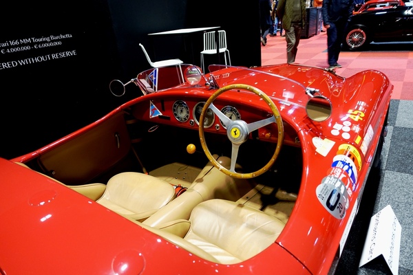 Ferrari 166 MM Touring Barchetta (1950) – bei Bonhams – Classic Car Show Maastricht 2025