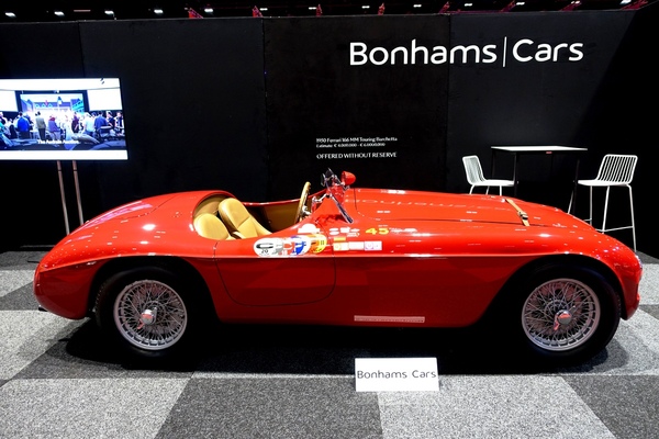 Ferrari 166 MM Touring Barchetta (1950) – bei Bonhams – Classic Car Show Maastricht 2025