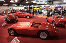 Ferrari 166 MM bei der Earls Court Motor Show - Impressionen vom Goodwood Revival 2015
