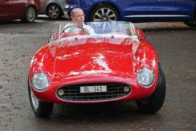 Ferrari 166 Spyder Corsa (1948) - bei der Ankunft in Zürich - am ZCCA 2016