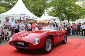Ferrari 166 Spyder Corsa (1948) - der Wagen war im Prinzip die Blaupause für den Testarossa - am ZCCA 2016
