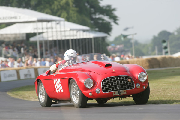 Ferrari 166MM (1949) - in Festival of Speed action