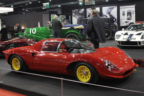 Ferrari 206 SP (1967) - Chassis 032 gesehen bei Fiskens (Rétromobile 2012)