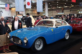 Bild Ferrari 212 E/225 S Tuboscocca (1951) - ein Ferrari darf auch mal blau sein - gesehen bei E. Thiesen (Techno Classica 2013)
