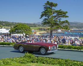 Ferrari 212 Export Vignale Cabriolet (1951) - 3. Rang in der Klasse M-1 beim Pebble Beach Concours d'Elegance 2024