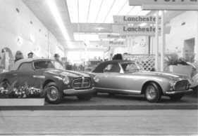 Ferrari 212 Inter Cabriolet Vignale (1951) - am Turiner Autosalon 1951