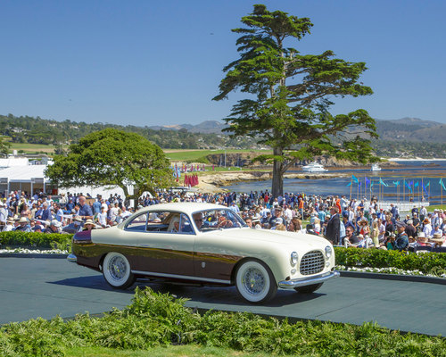 Ferrari 212 Inter Ghia Coupe Speciale (1952) - 2. Rang in der Klasse M-1 beim Pebble Beach Concours d'Elegance 2024
